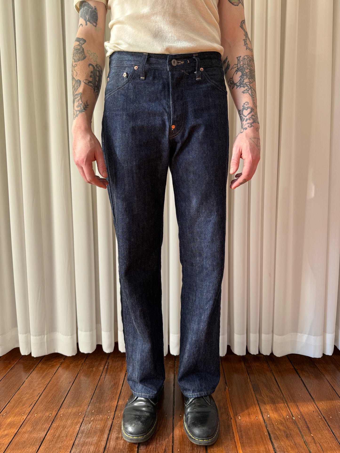 Straight Leg Uniform Denim 13oz