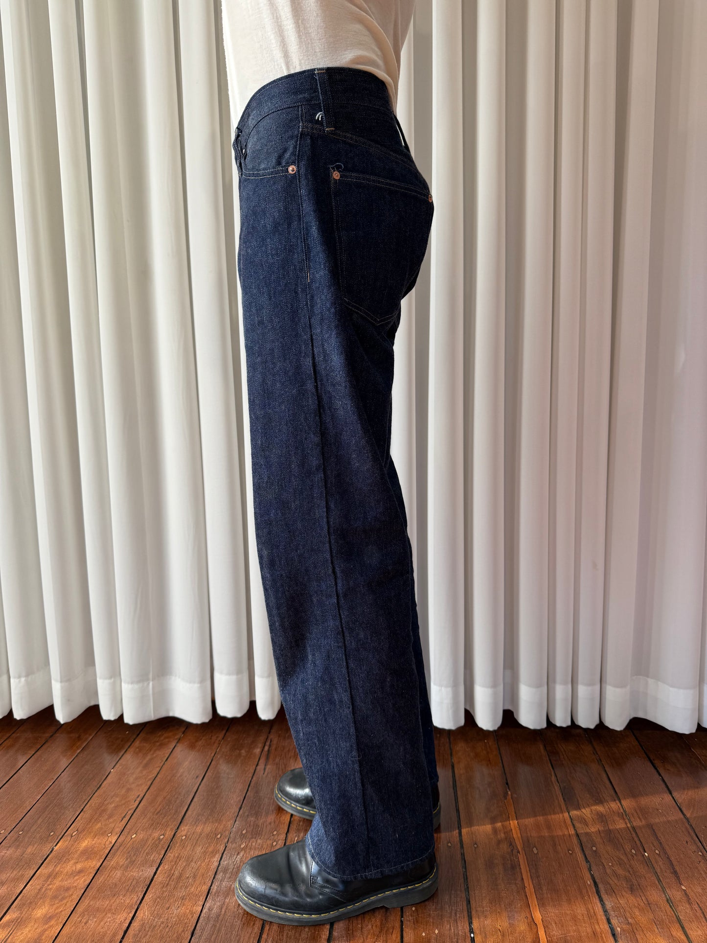Straight Leg Uniform Denim 13oz