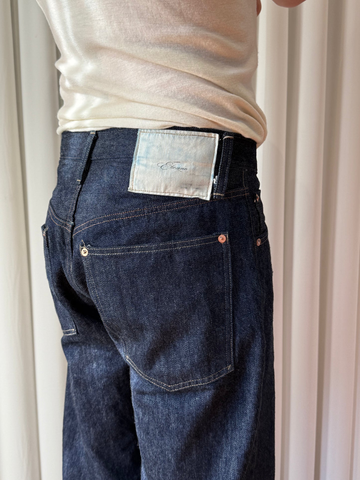 Straight Leg Uniform Denim 13oz