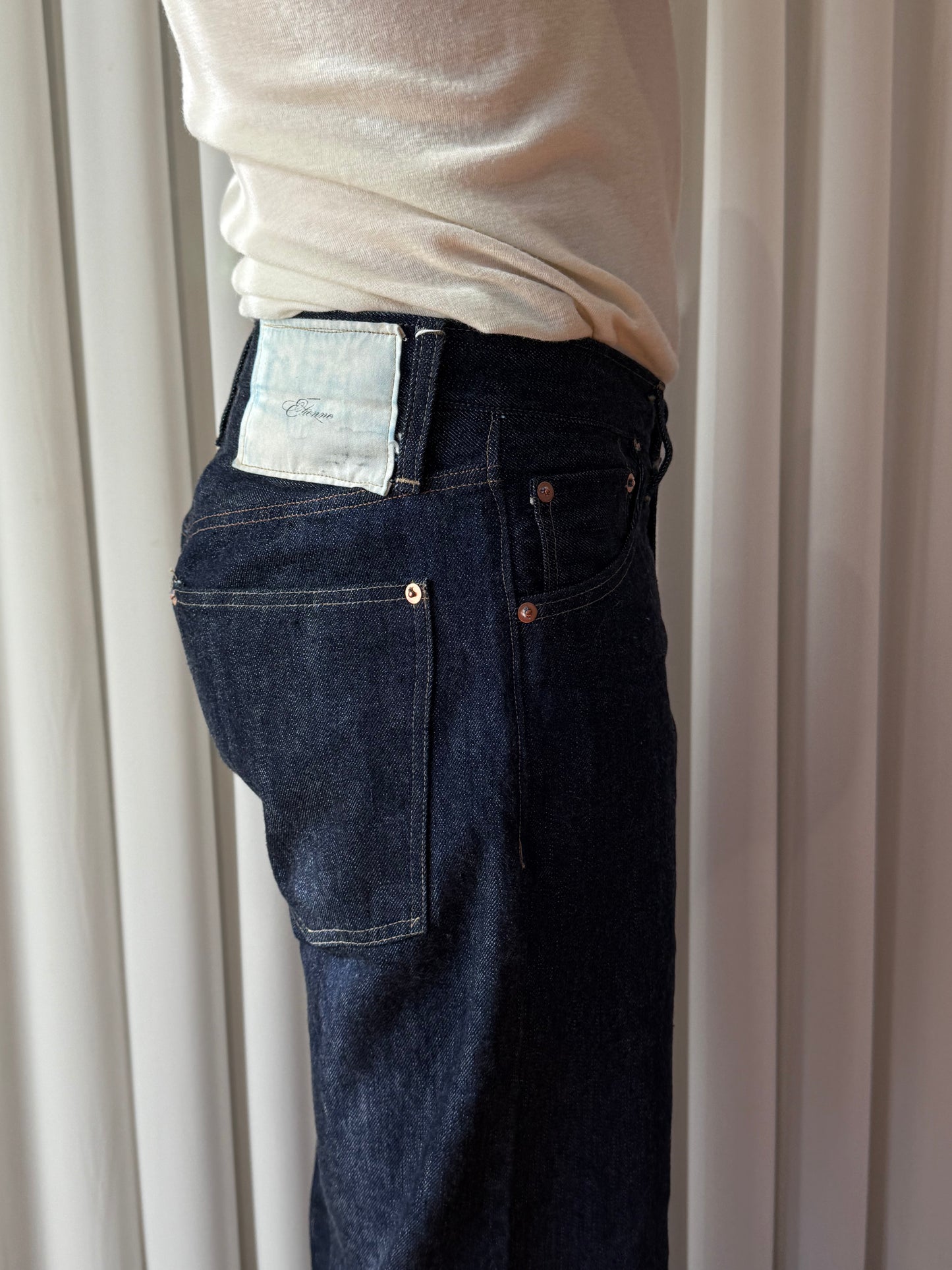 Straight Leg Uniform Denim 13oz